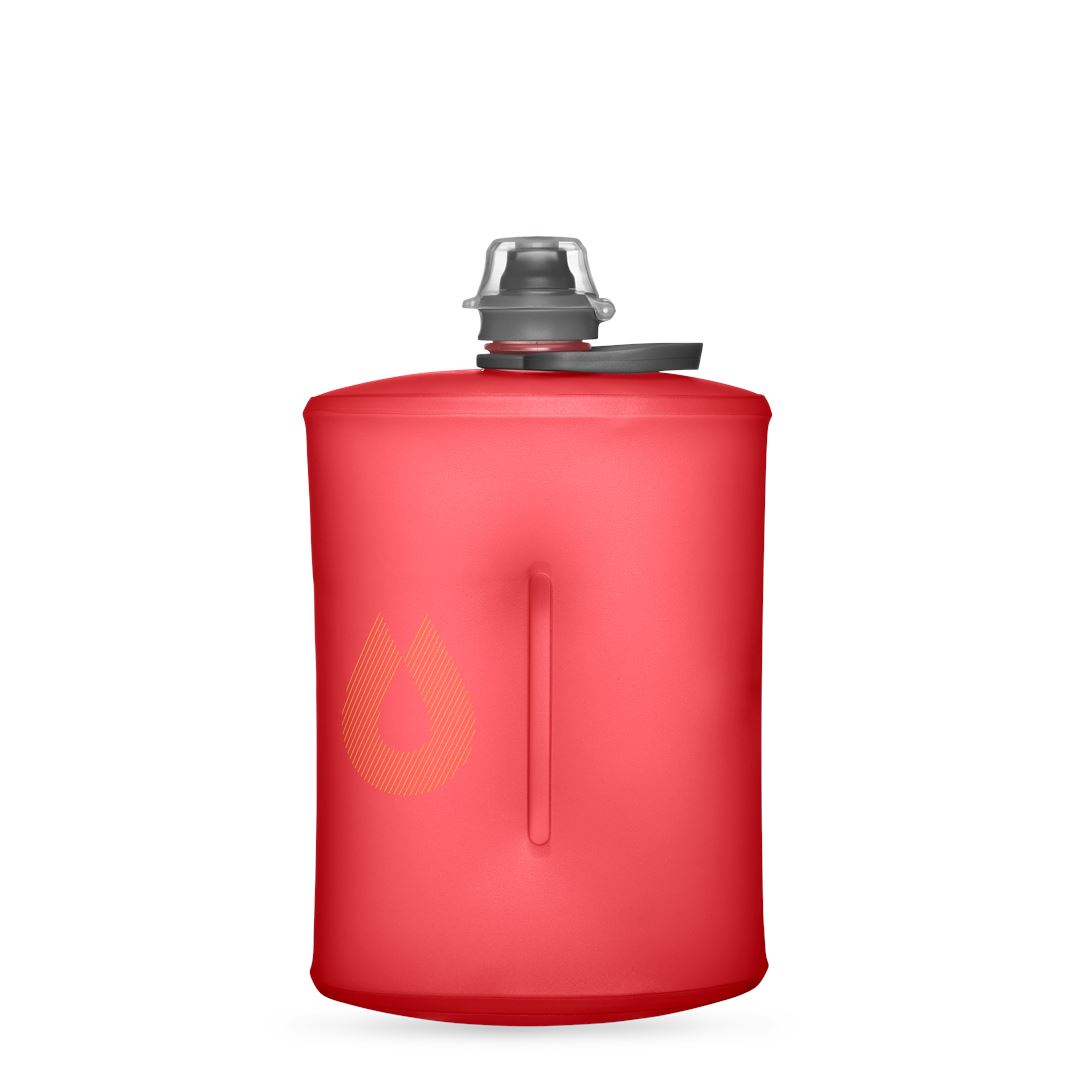 HydraPak Stow Bottle (34 oz 1000 ml) Redwood Red 