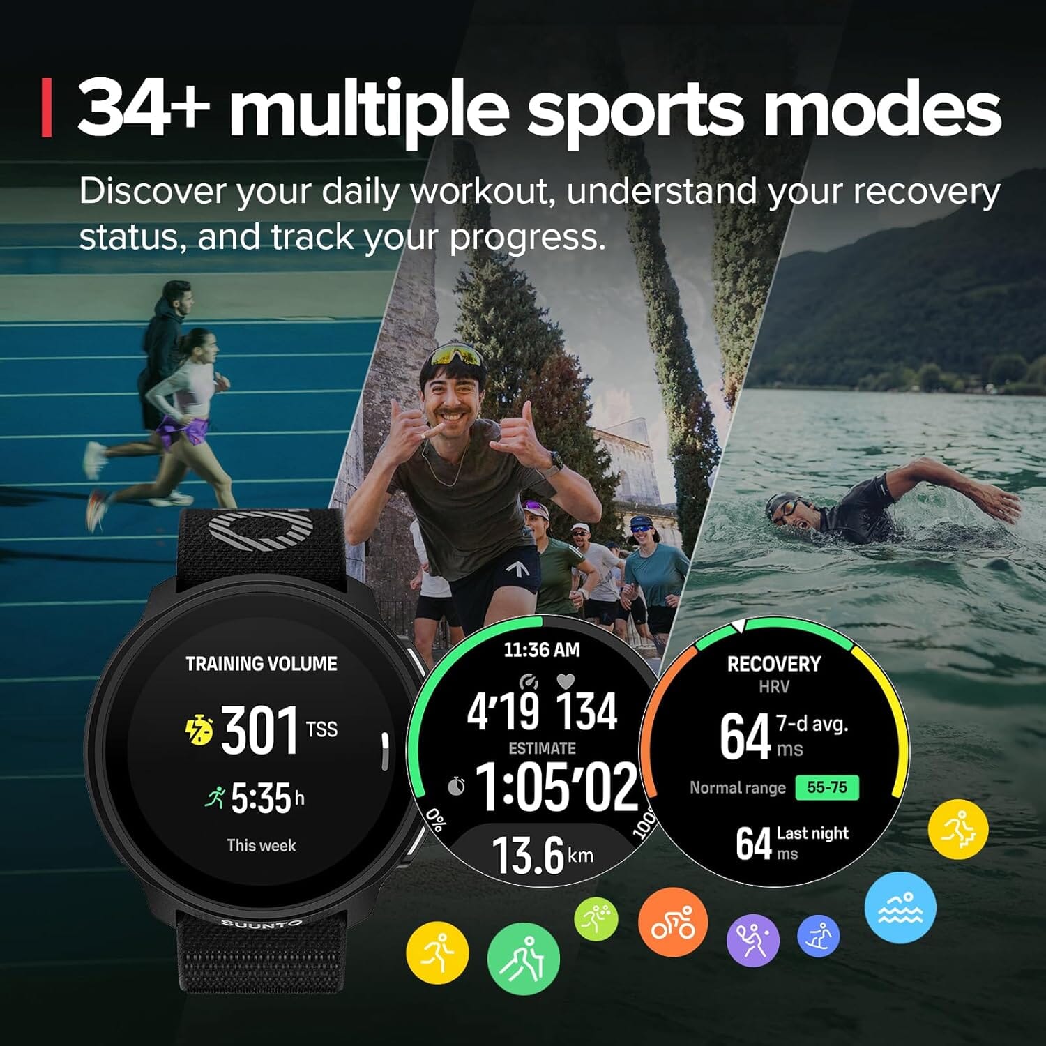 Suunto Run GPS Watch 