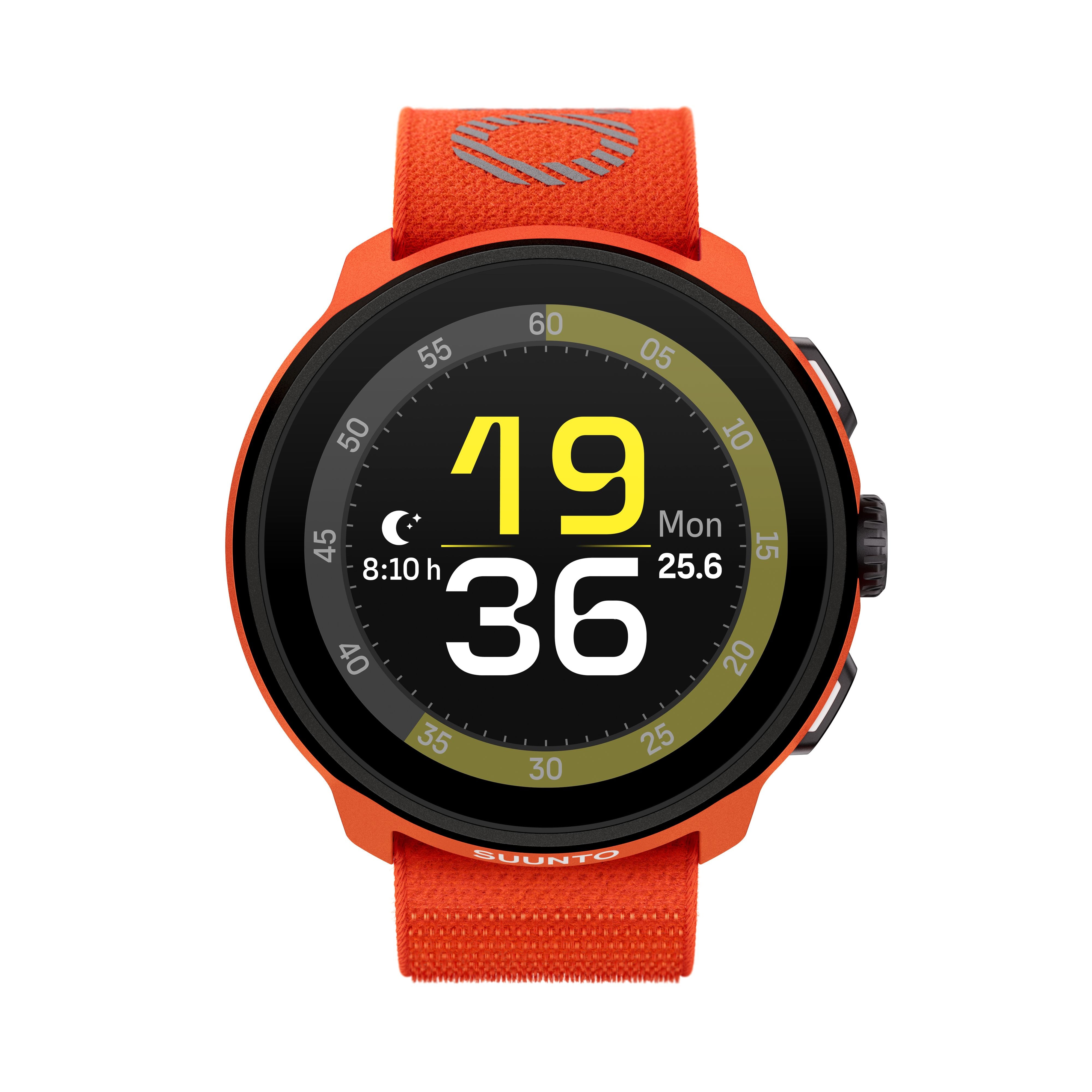 Suunto Run GPS Watch Coral Orange One Size 