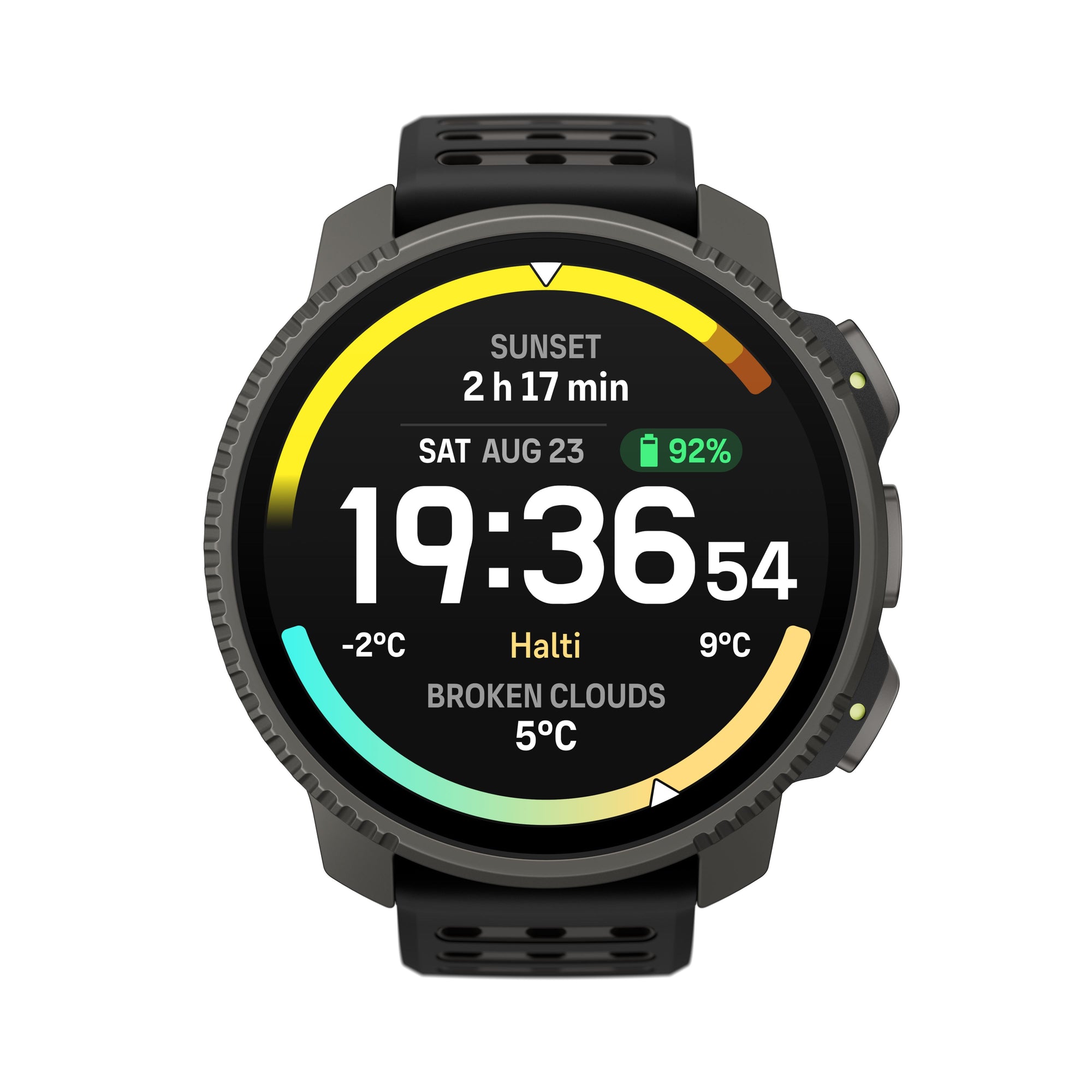 Suunto Vertical 2 GPS Watch - Titanium Black One Size 
