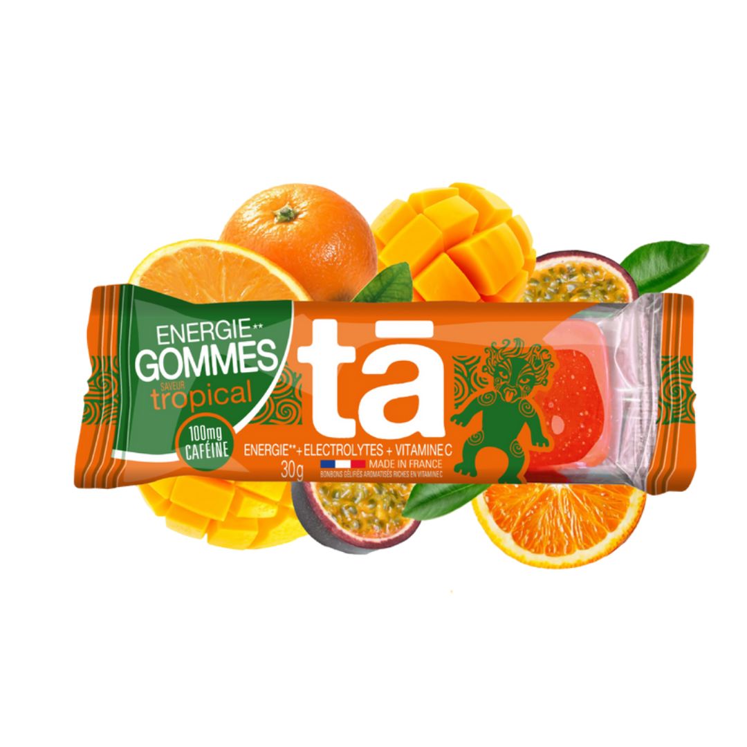 Ta Energy gums Tropical + Caffeine 1 pack 