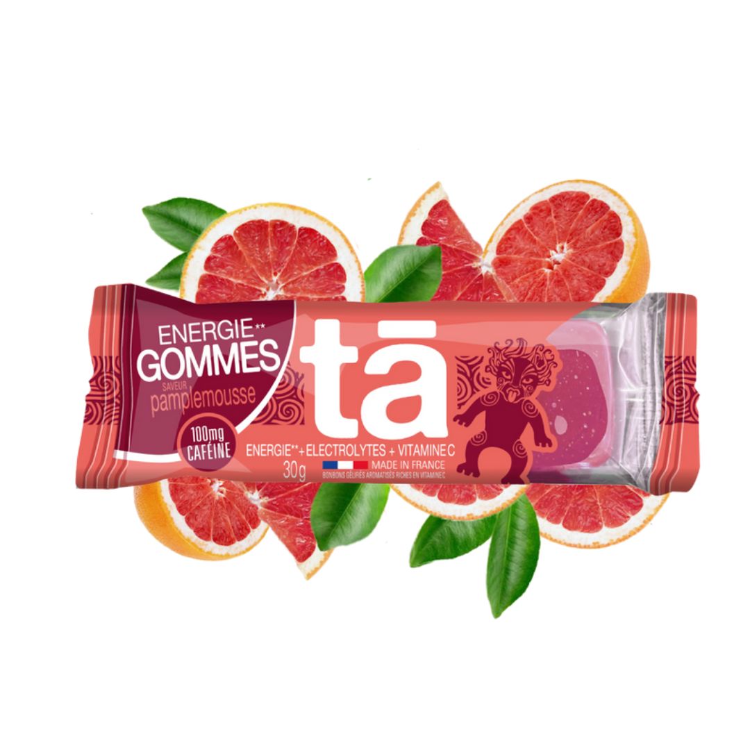 Ta Energy gums Grapefruit + Caffeine 1 pack 
