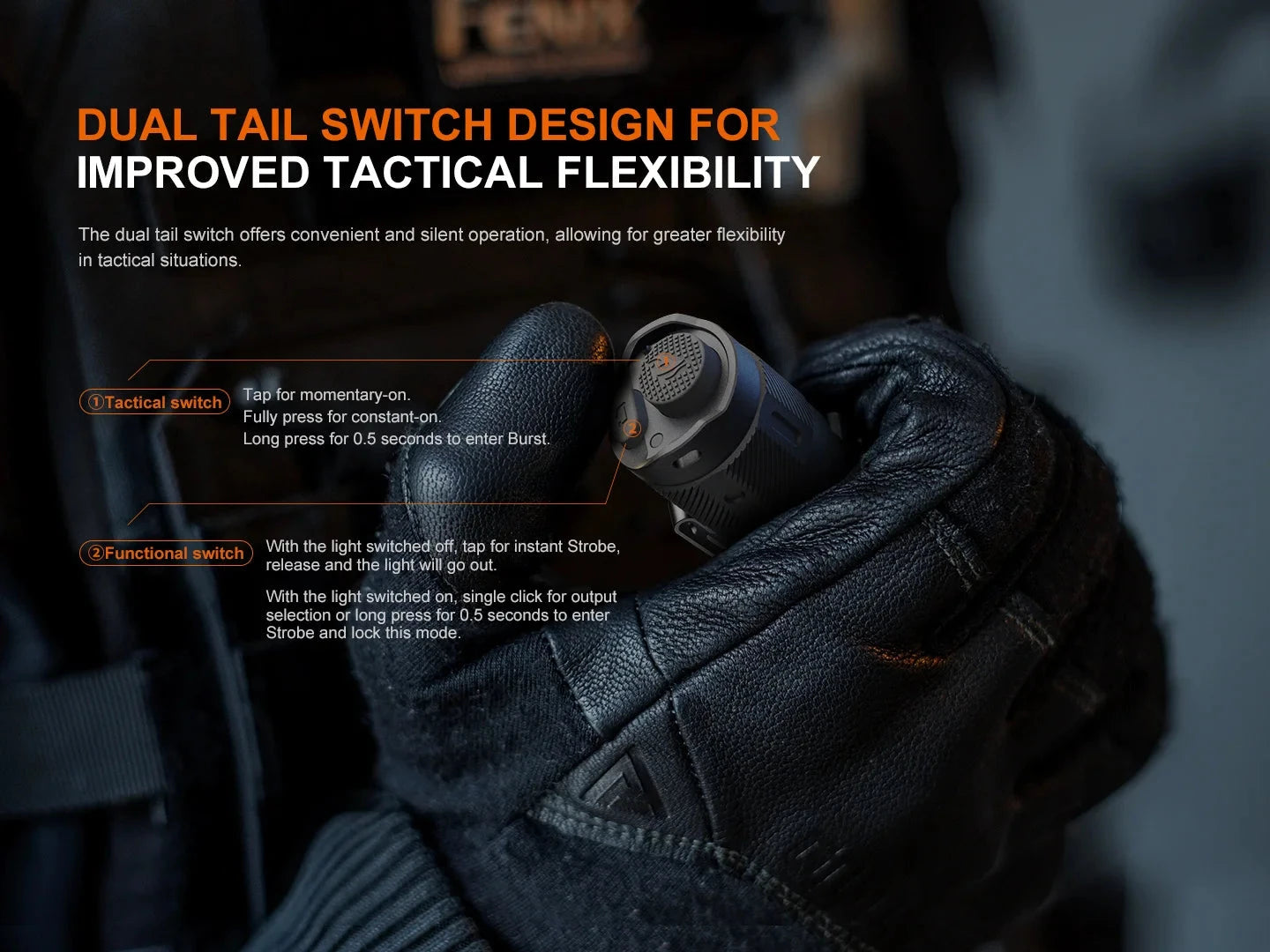 Fenix TK17 Tactical Flashlight 