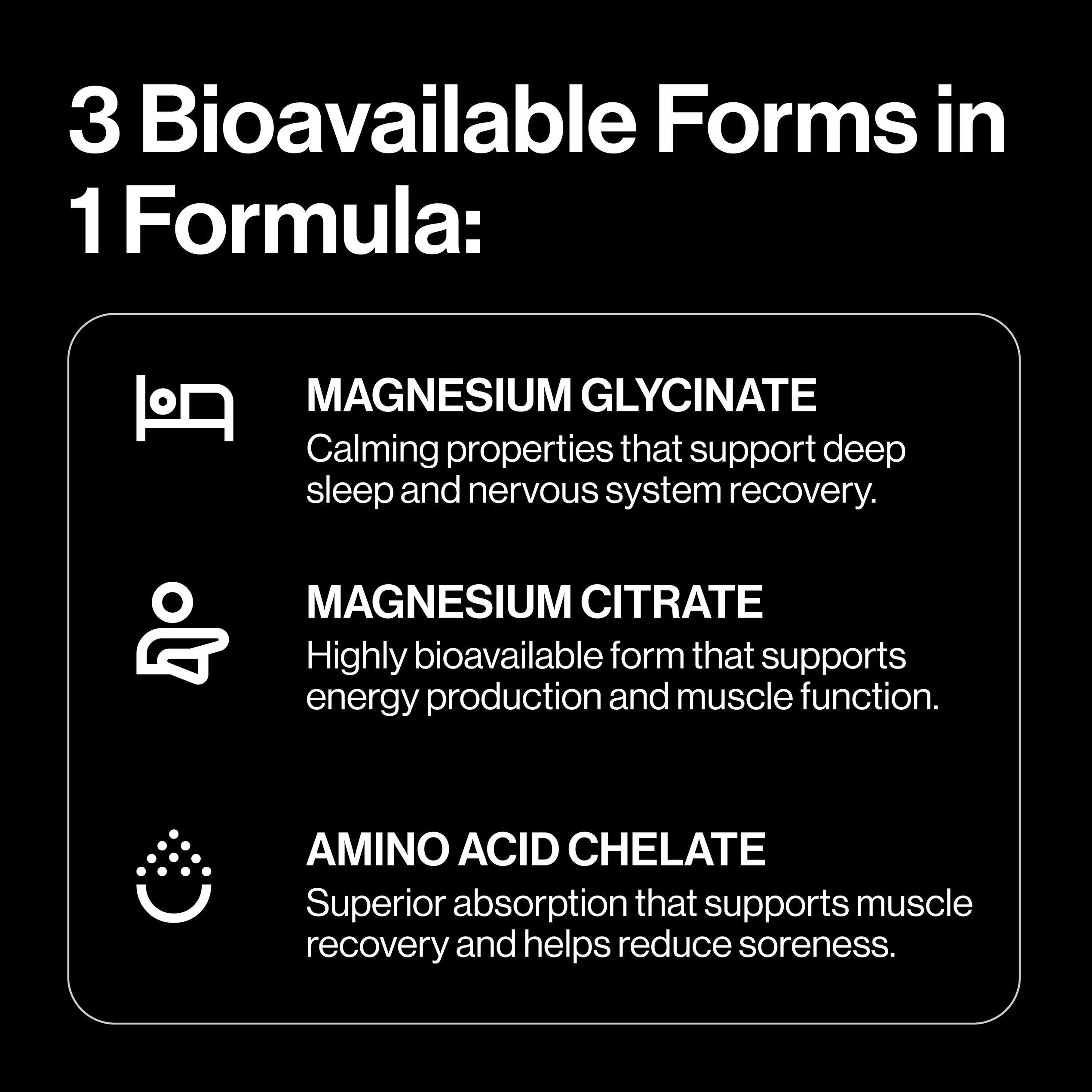PILLAR Triple Magnesium Tablets 