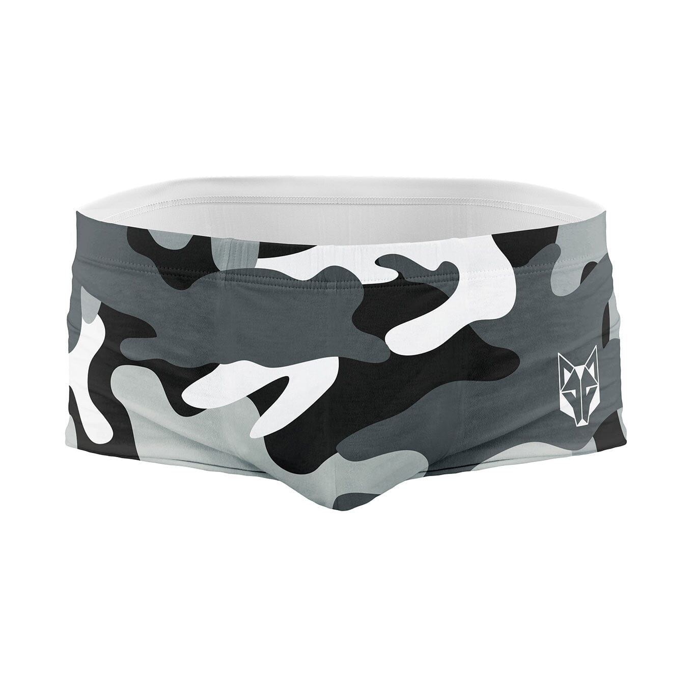 OTSO Men's Trunk Swimsuit Camo Grey XL 