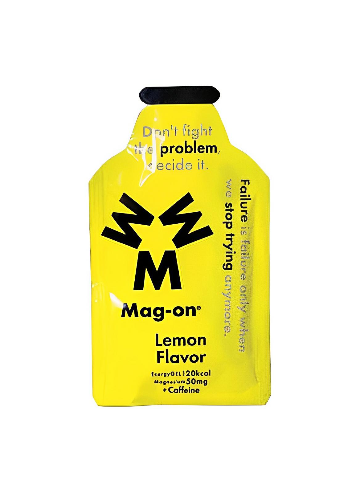 Mag-on 能量膠 41g - 檸檬（+咖啡因）