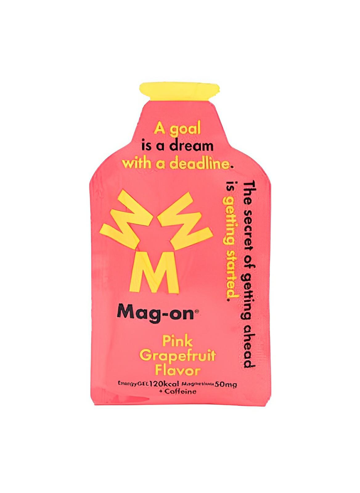 Mag-on Energy Gel 41g - Pink Grapefruit (+Caffeine)