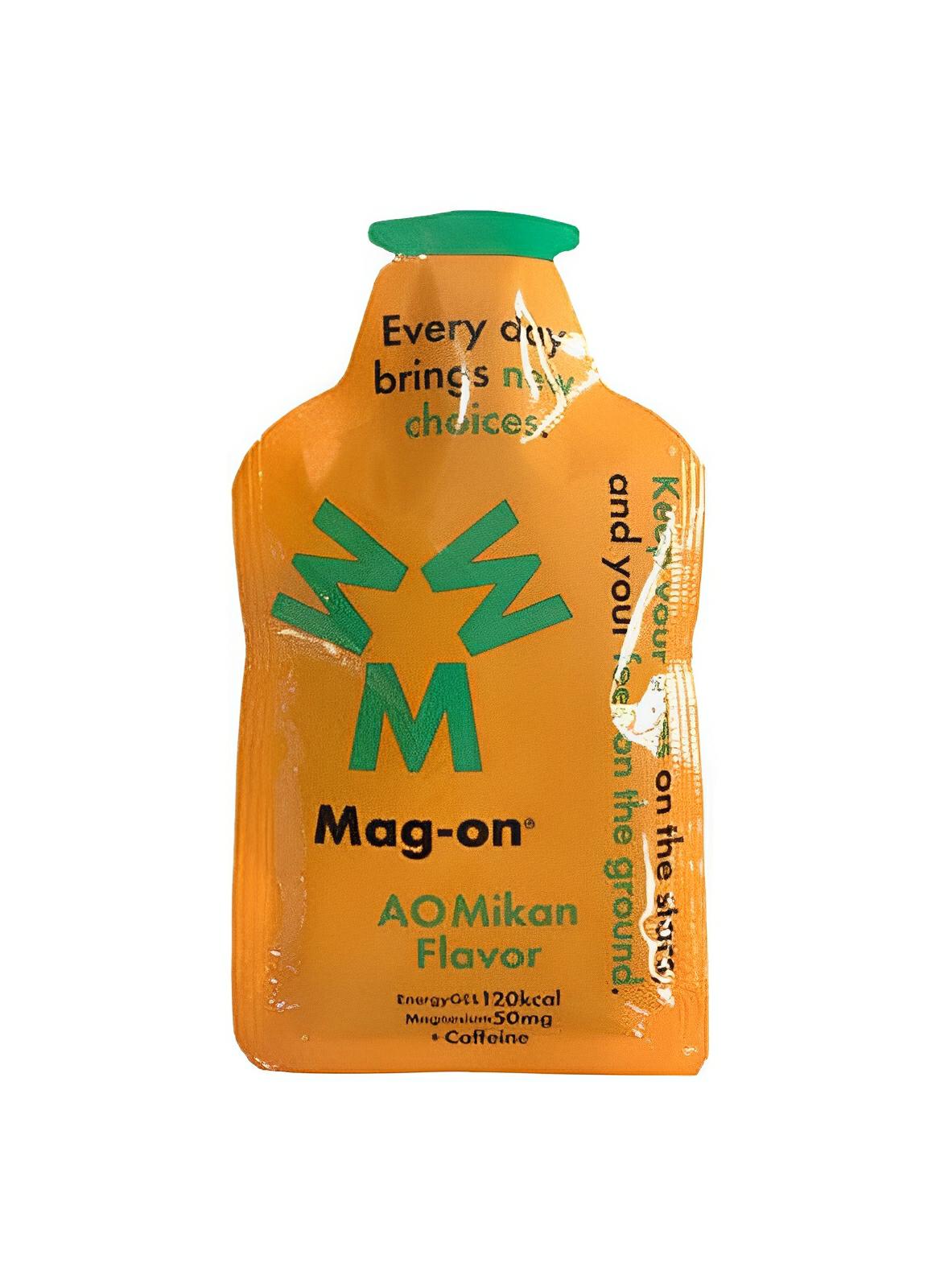 Mag-on 能量膠 41g - AO 蜜柑（+咖啡因）