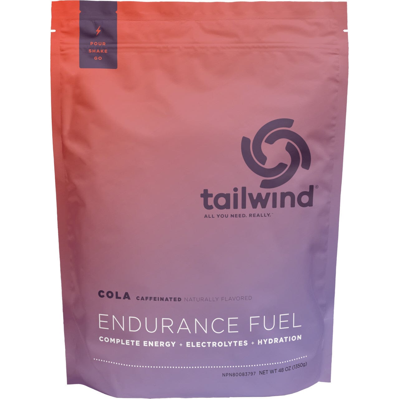 Tailwind Endurance Fuel Cola - Caffeinated 1350g Bag 