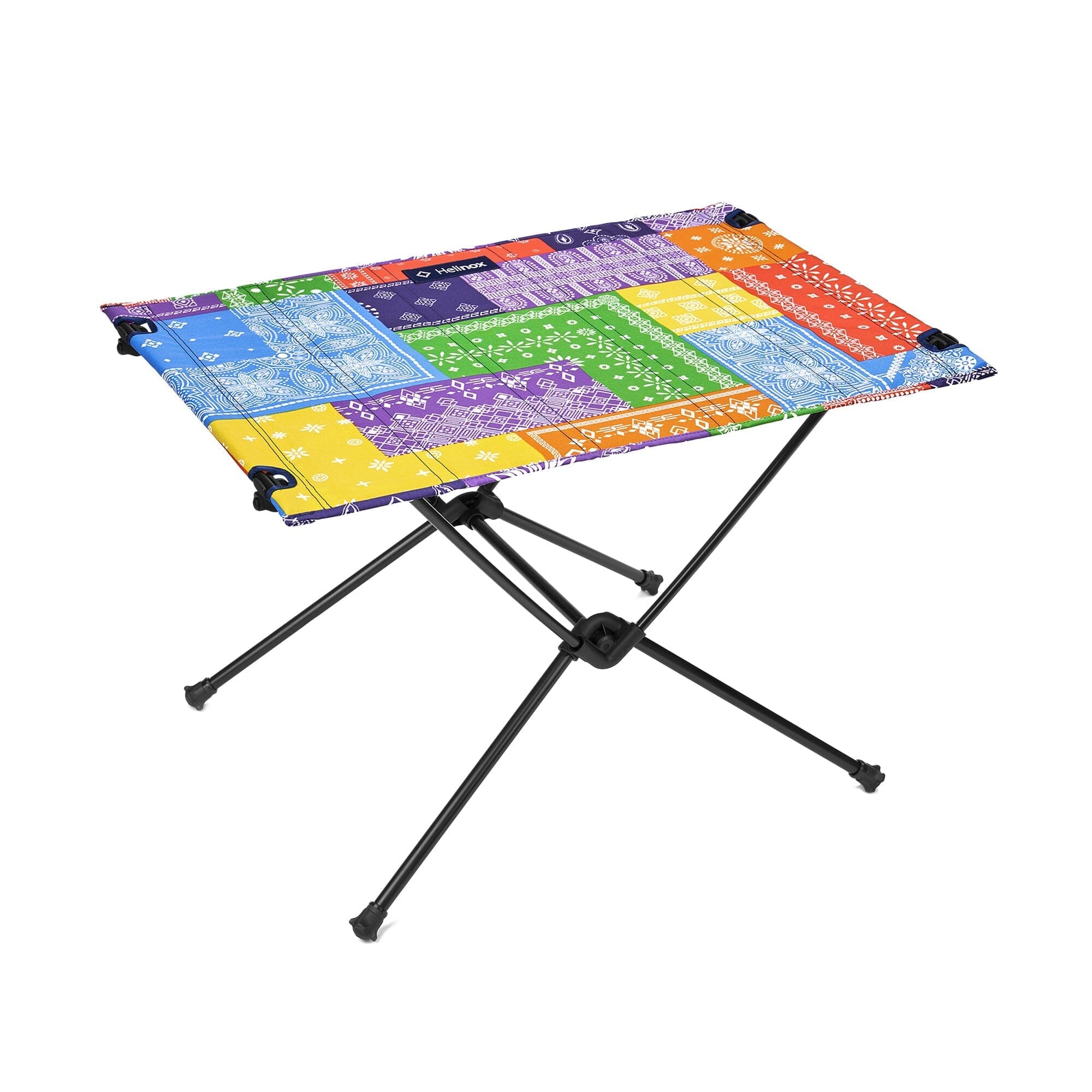 Helinox Table One Hard Top Rainbow Bandana Quilt 