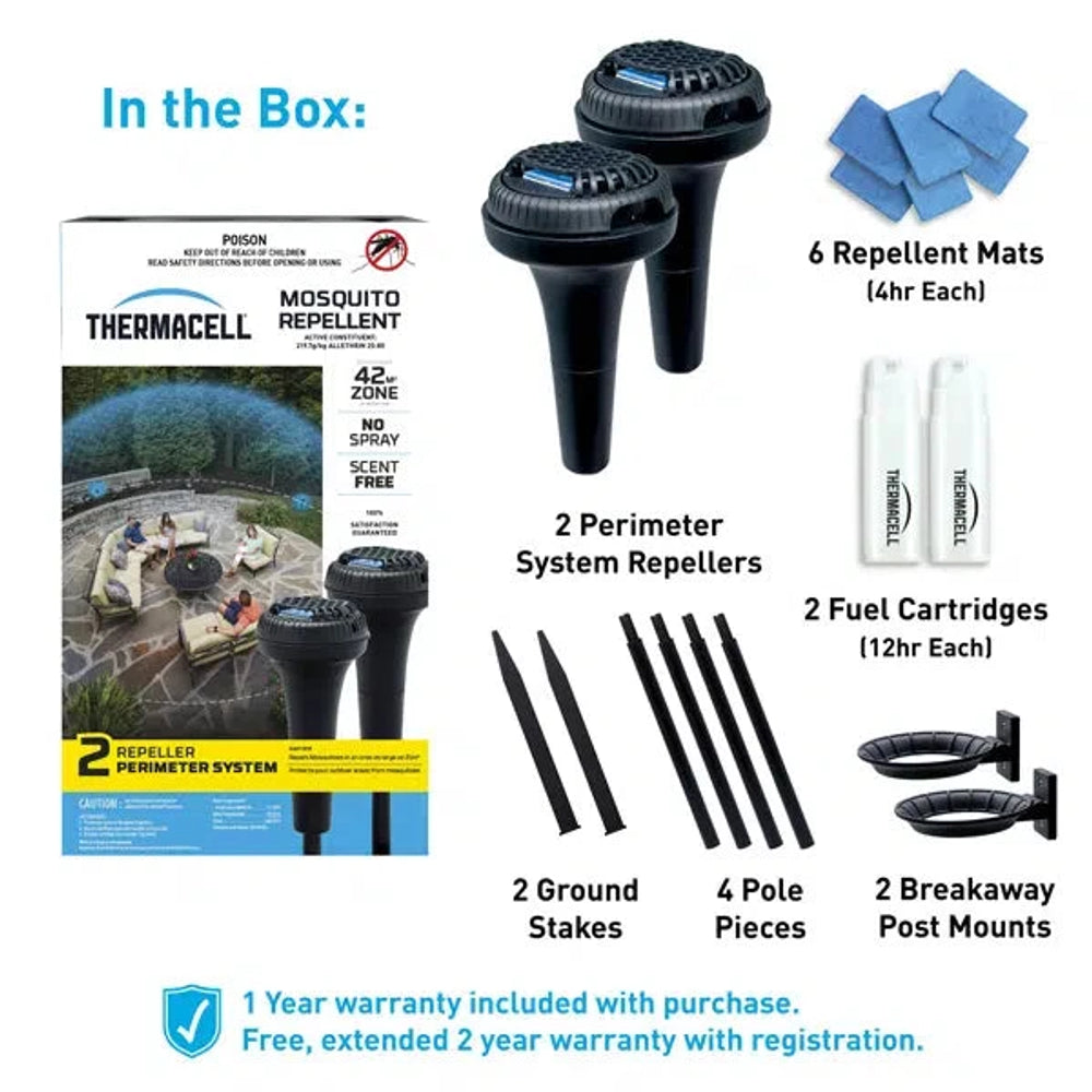Thermacell Perimeter System (2 Repeller Pack) 