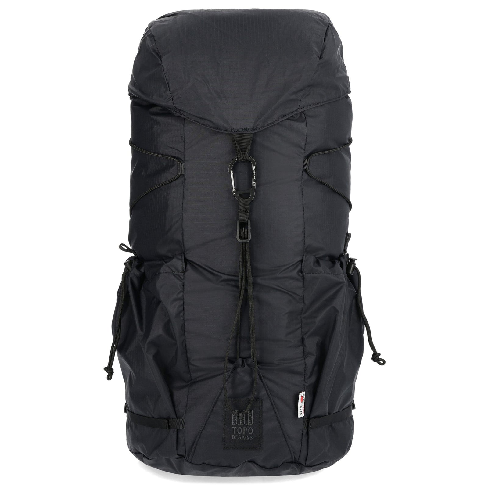 Topo Designs TopoLite 束裝包 16L - 黑色的