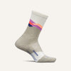 Feetures Trail Max Cushion Mini Crew Socks Mountain High Cream Small 