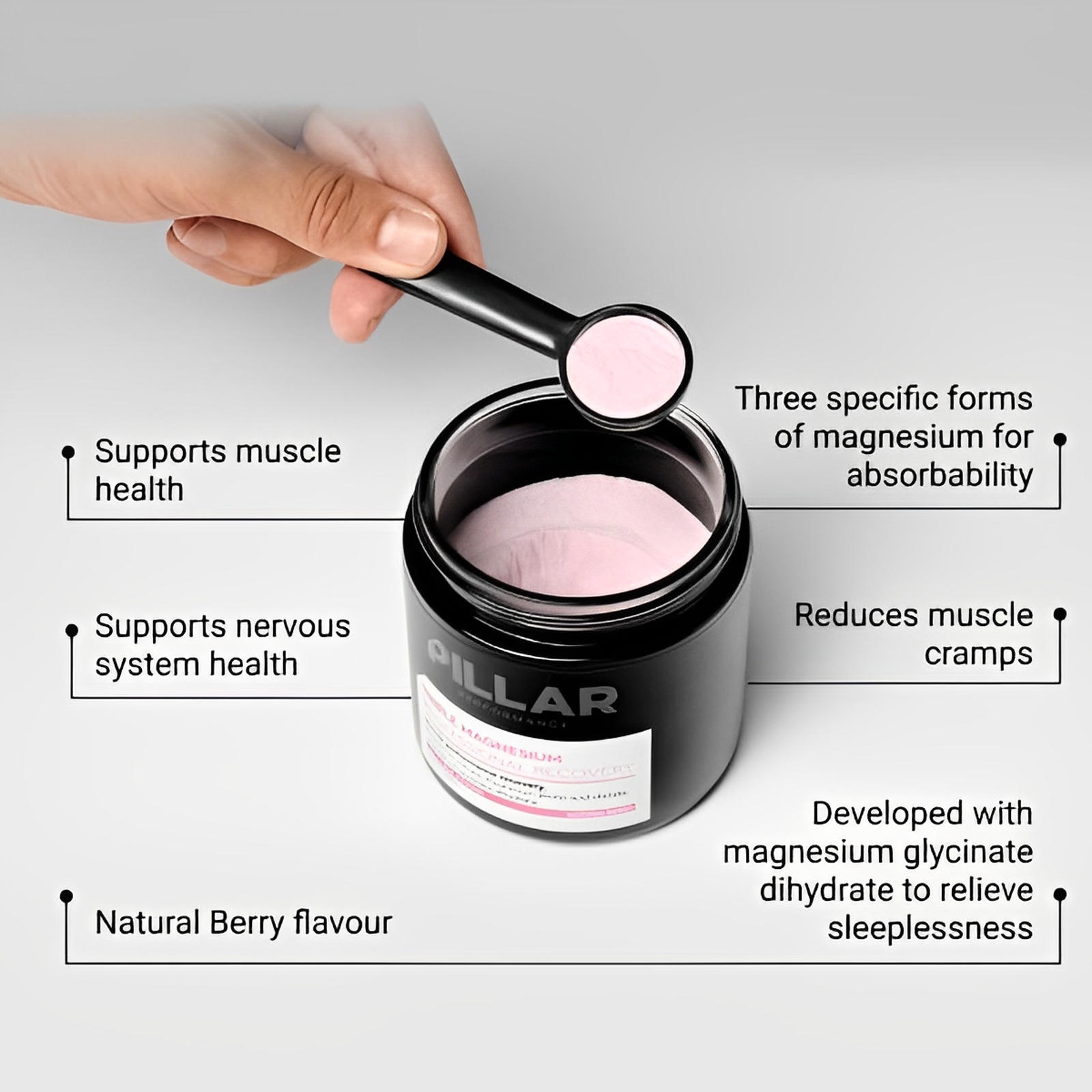 PILLAR Triple Magnesium Powder 
