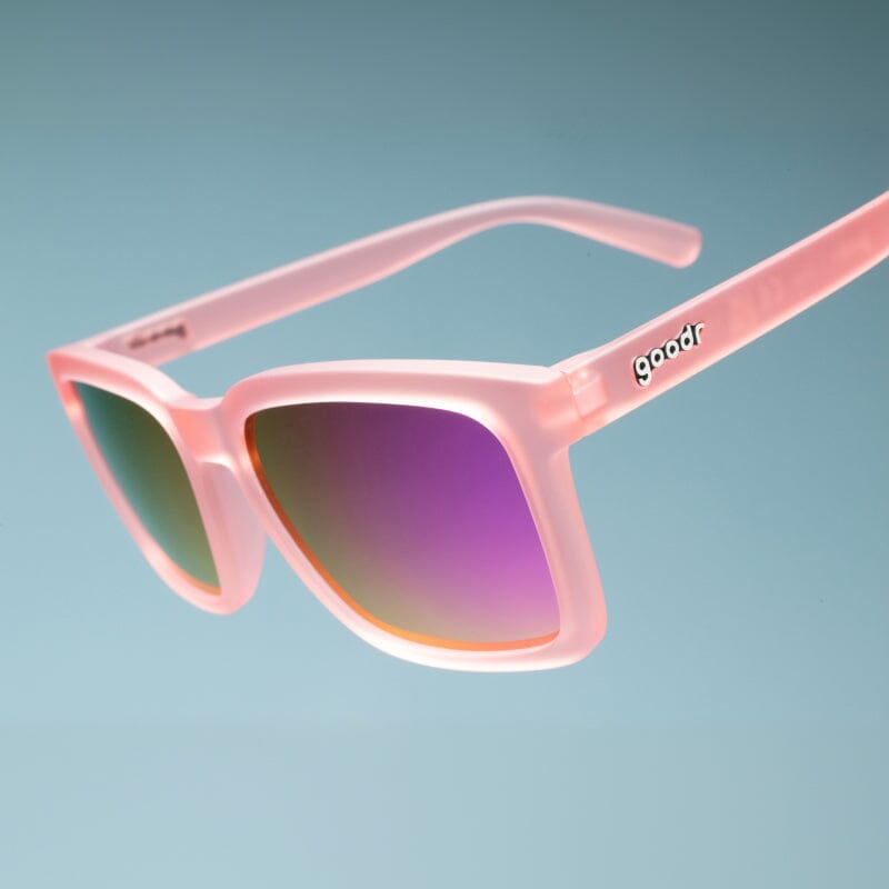 goodr Slate G - Sports Sunglasses - Tropical Hibiscus Tea Party 