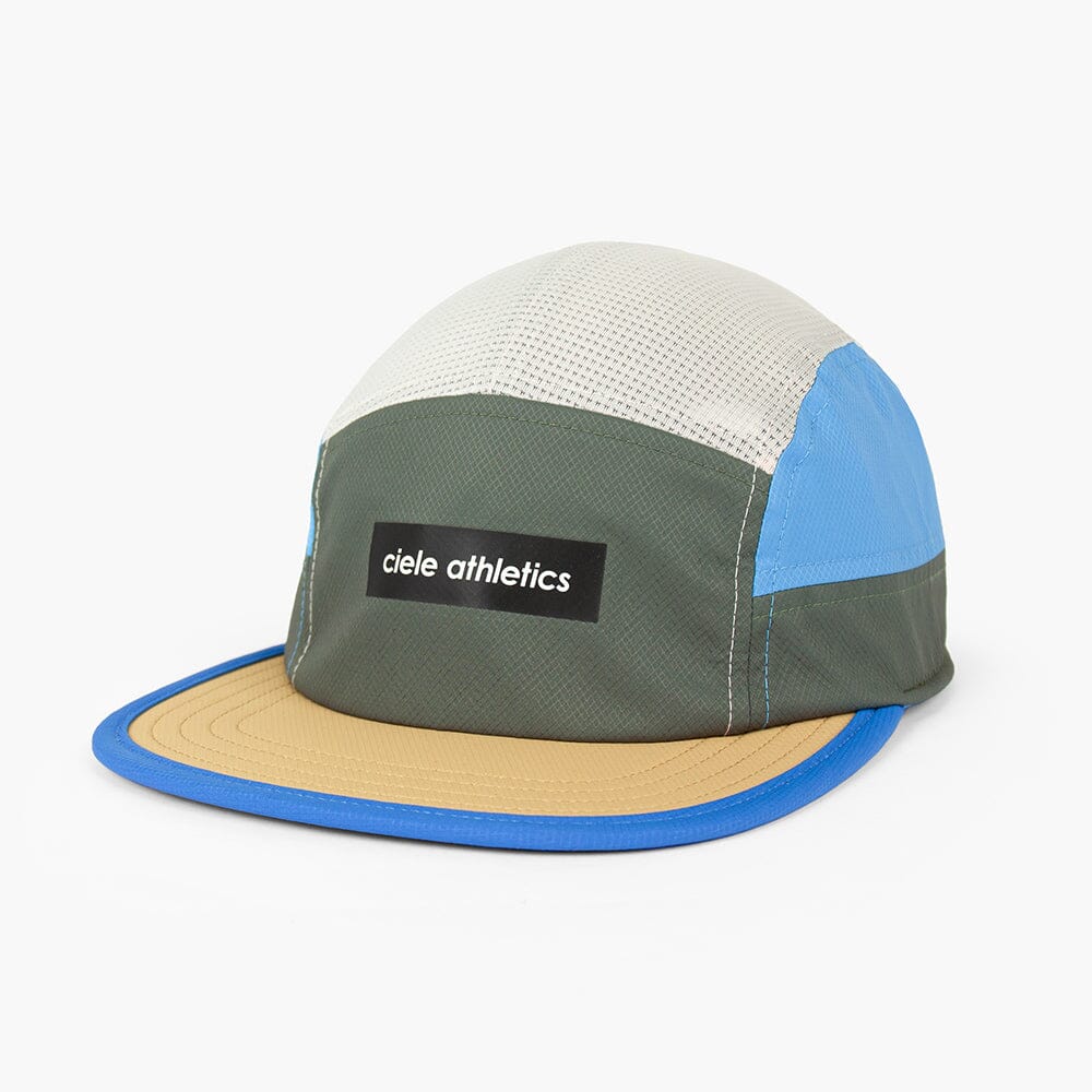 front view of the ciele athletics GOCap unisex running hat in seaweed color