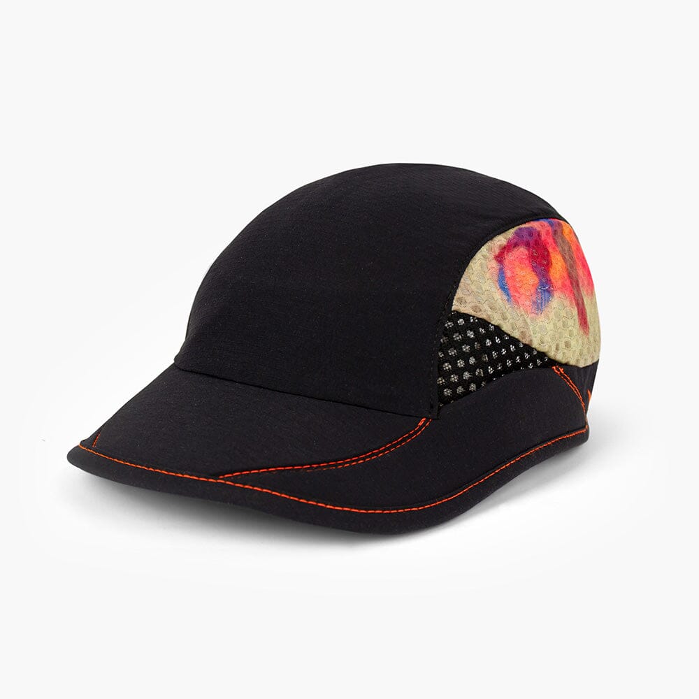 front view of ciele athletics new FSTCap ethereal unisex running hat from the Elite collection in shadowsphinx color