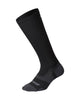 2XU Unisex VECTR Light Cushion Full Length UA5155E Black/Titanium 38-40 (M2) 