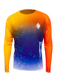 Uglow Men's UGS Long Sleeves Tee Yellow/Orange/Pink/Black S 