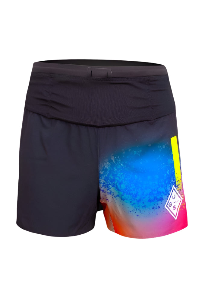 Uglow Women's UGS Short Black/Ocean/Pink/Yellow XS 