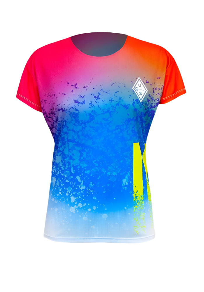 Uglow Women's UGS Tee Pink/Orange/Ocean/Yellow XS 