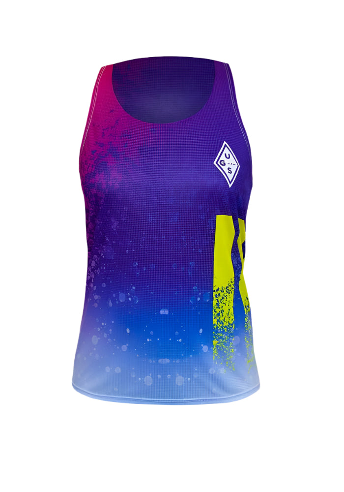 Uglow Women's UGS Vest Pink/Purple/Blue/Yellow XS 