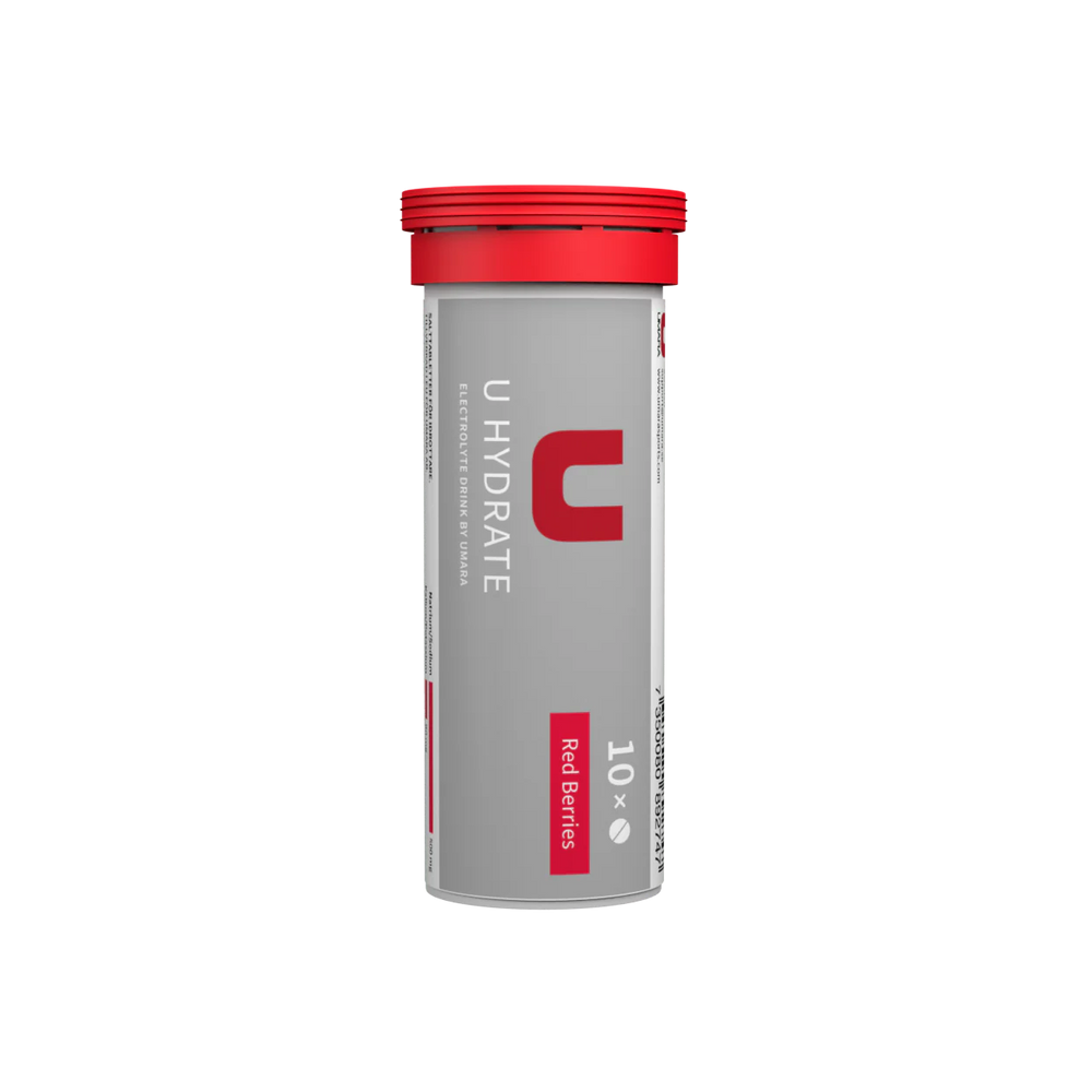 UMARA U HYDRATE 43g Electolytes Effervescent Tablets Red Berries 