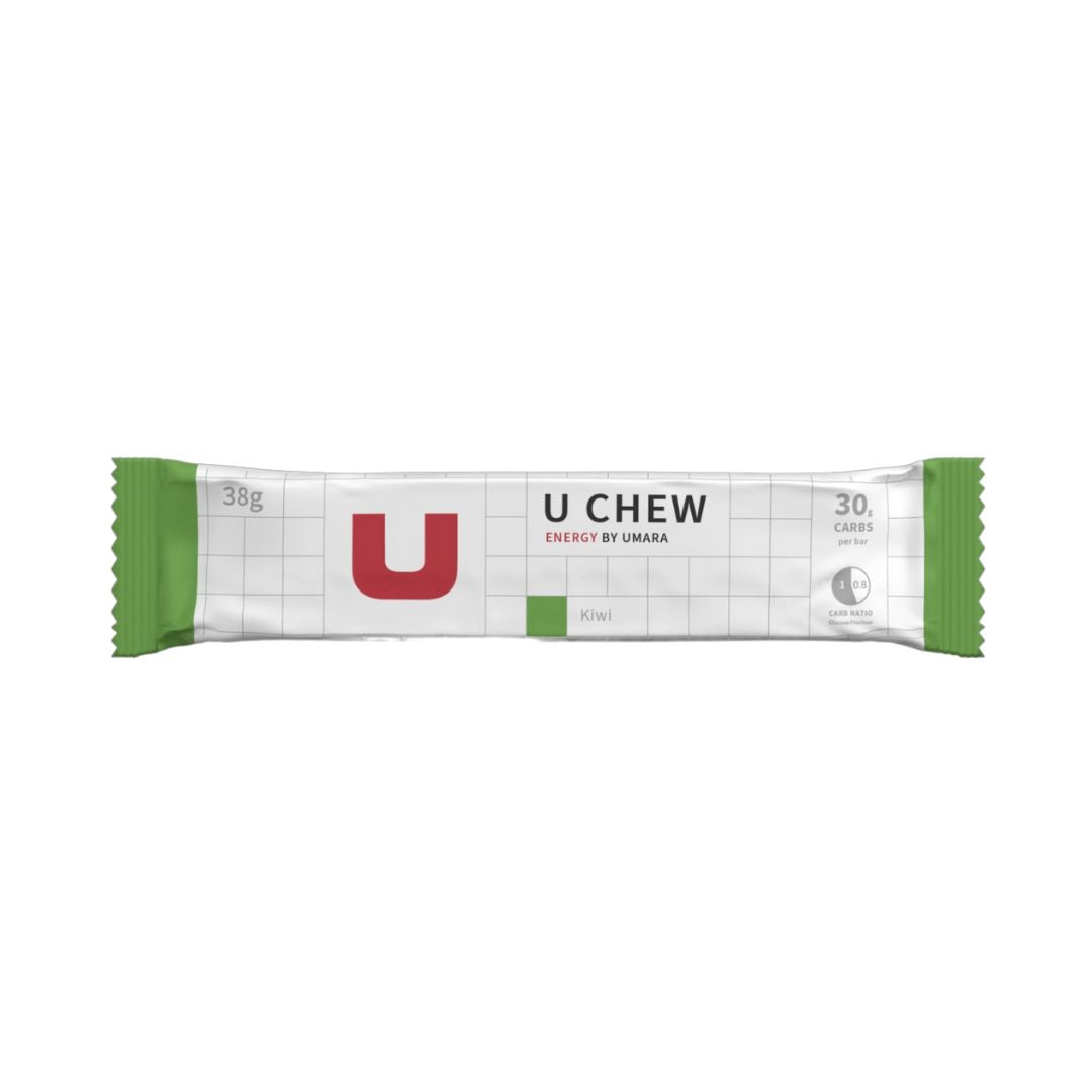 UMARA U CHEW (30g Carbs) Energy Bars Kiwi 