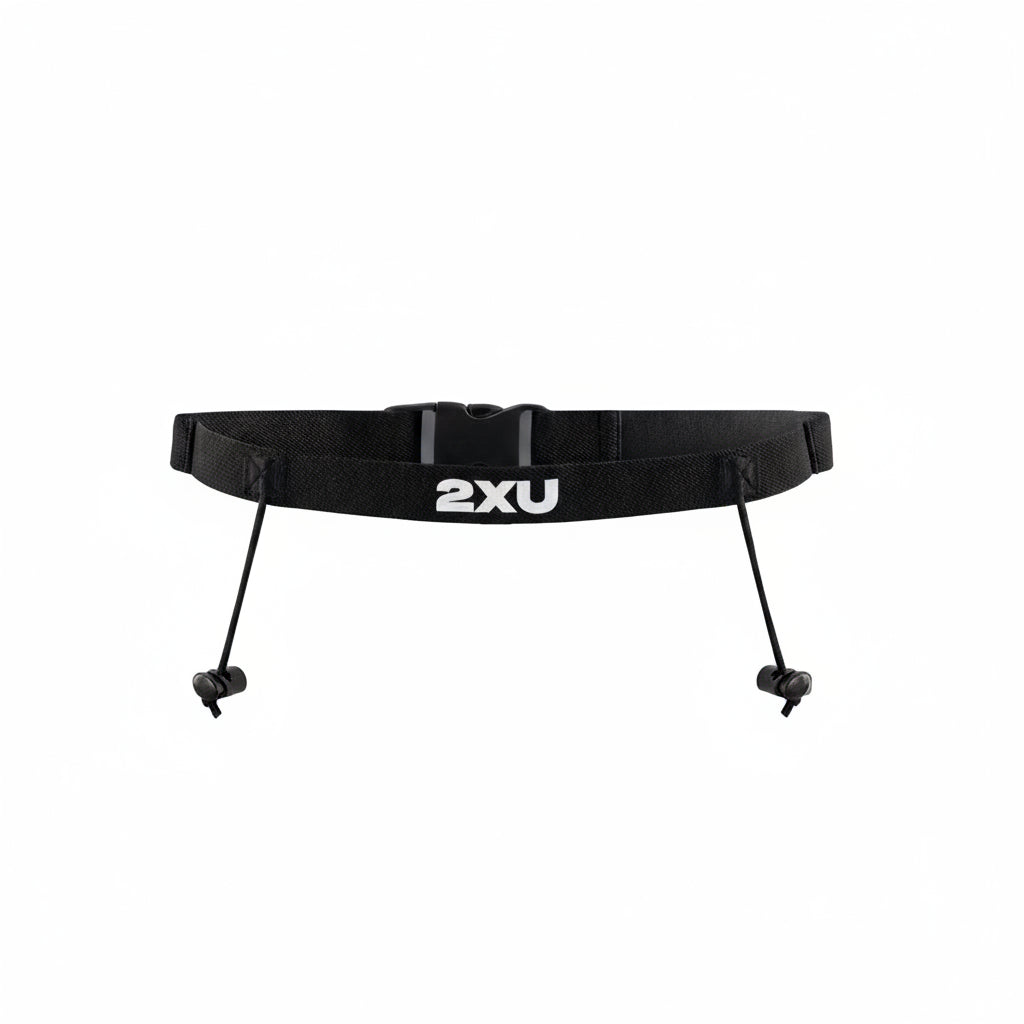 2XU Nutrition Race Belt UQ3800G Black/Black One Size 