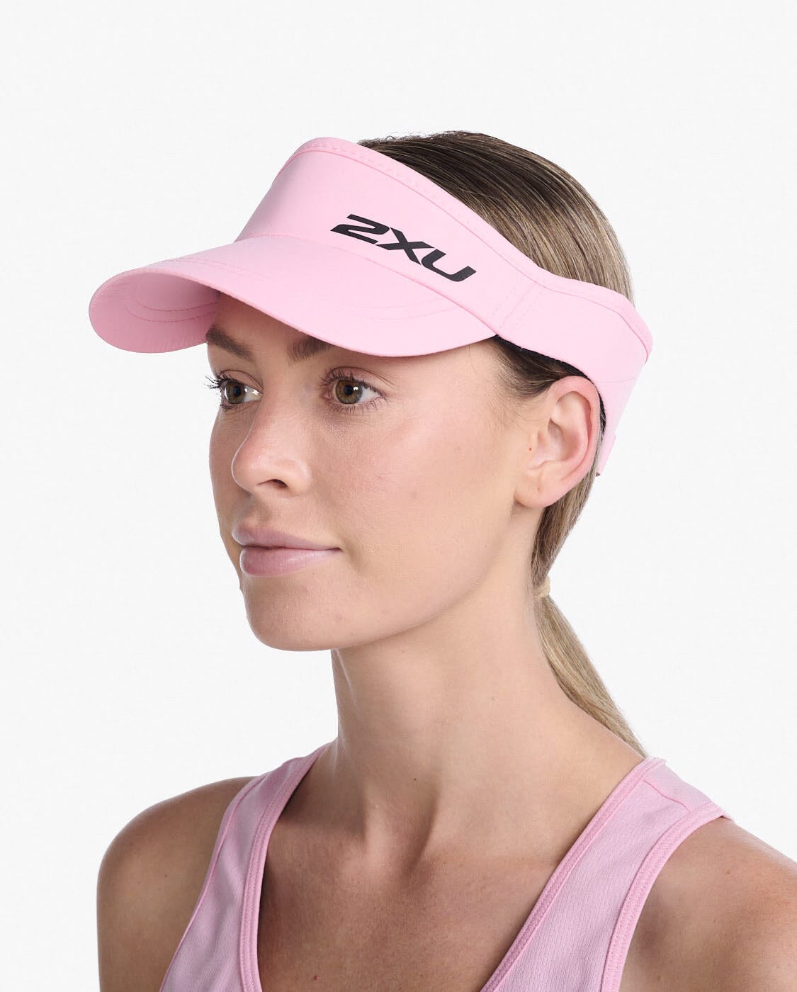 2XU Unisex Run Visor UQ5686F - Cameo/Black
