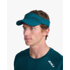 2XU Unisex Run Visor UQ5686F Deep Jade/Black One Size 