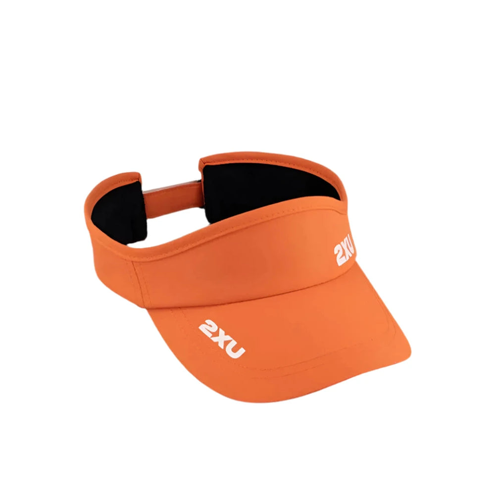 2XU Unisex Run Visor UQ5686F Ember/White One Size 