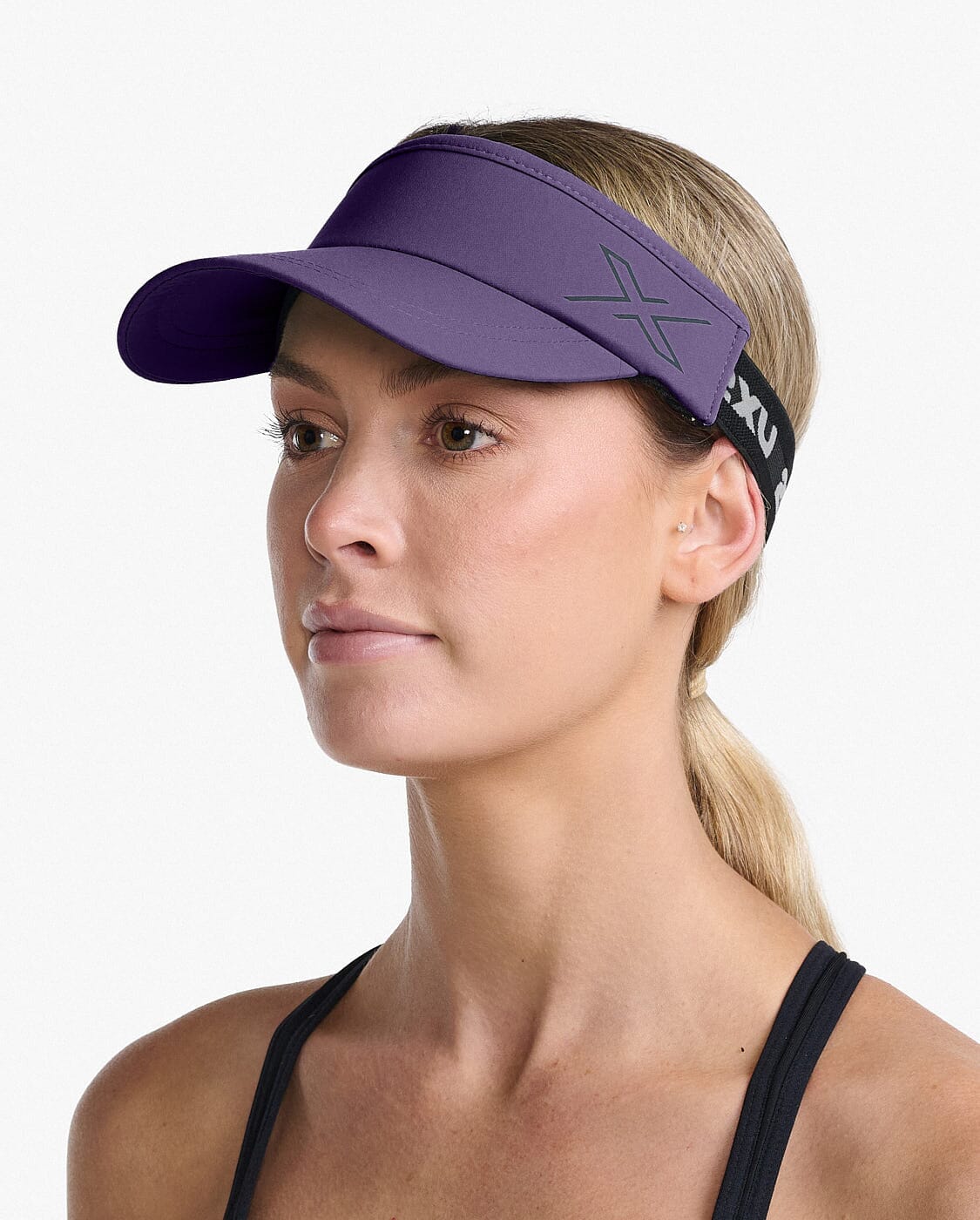 2XU Unisex Performance Visor UQ6165F Acai/Black One Size 