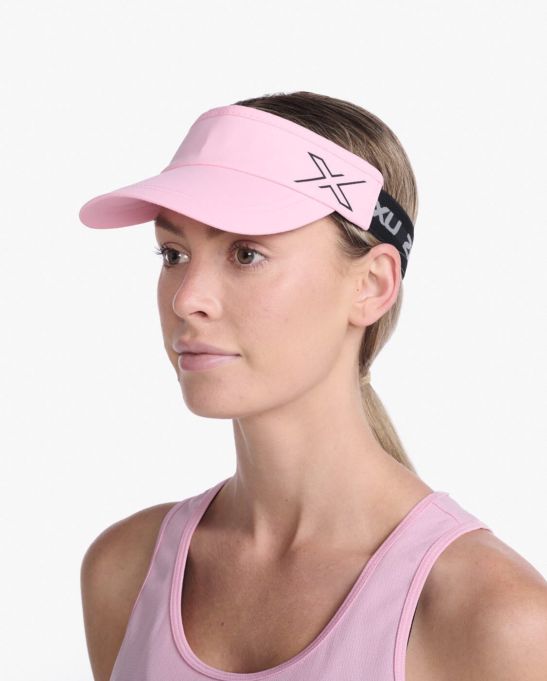 2XU Unisex Performance Visor UQ6165F Cameo/Black One Size 
