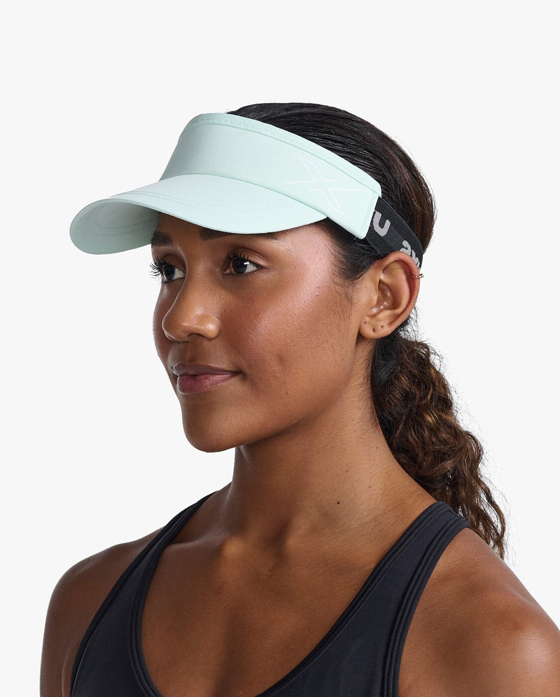 2XU Unisex Performance Visor UQ6165F Glacier/White One Size 