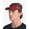2XU Unisex Performance Visor UQ6165F Truffle/White One Size 
