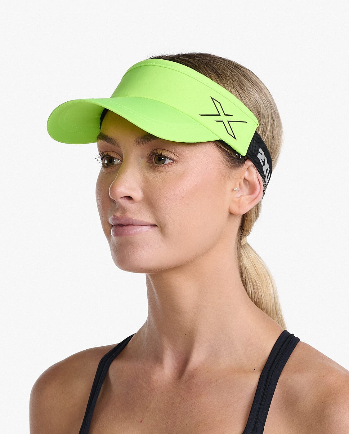 2XU Unisex Performance Visor UQ6165F Volt/Black One Size 