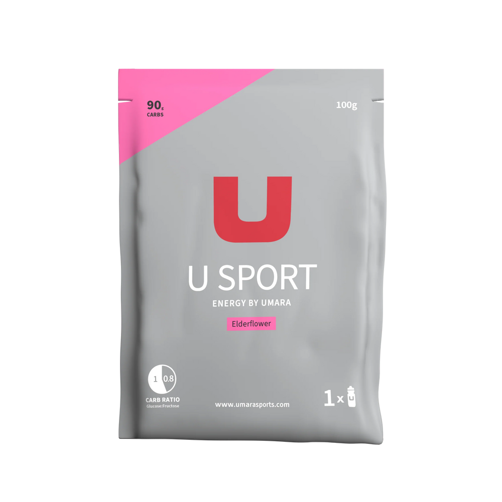 UMARA U SPORT 90g (360Kcal) Energy Drink Mix Elderflower 