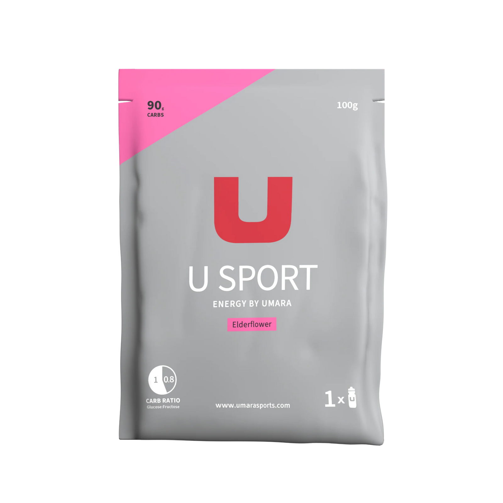 UMARA U SPORT 100公克能量飲料粉 - 接骨木花