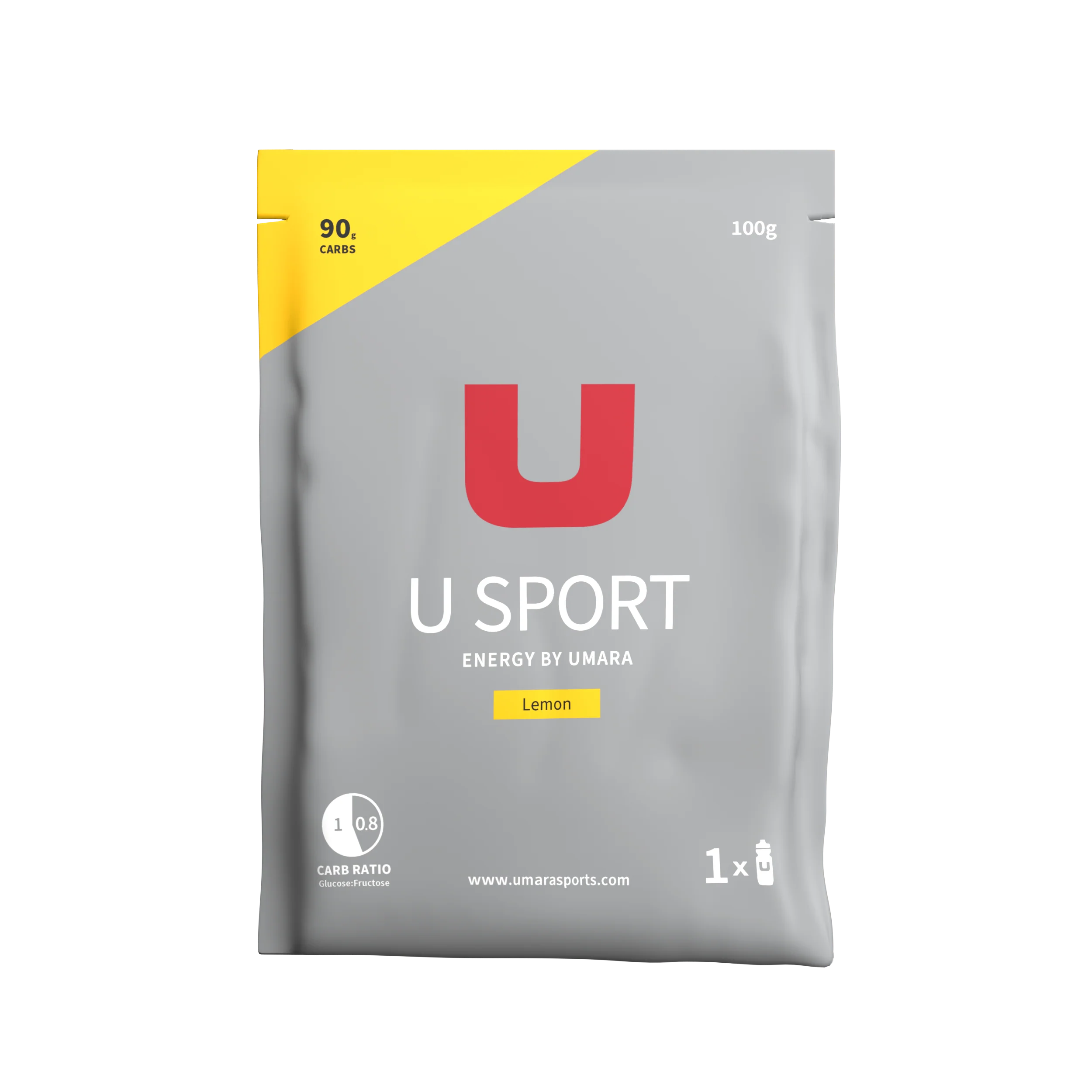 UMARA U SPORT 90g (360Kcal) Energy Drink Mix Lemon 