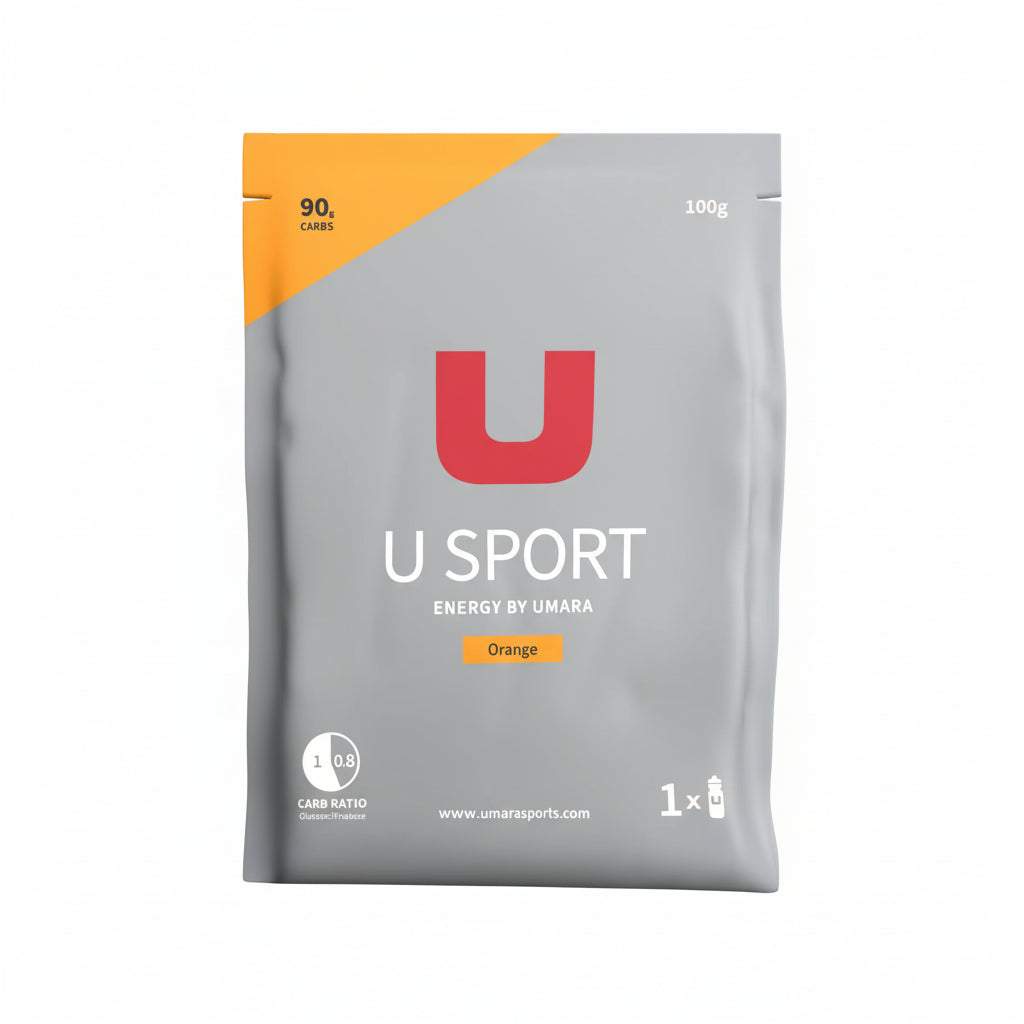 UMARA U SPORT 90g (360Kcal) Energy Drink Mix Orange 