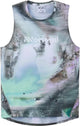 NNormal Race Tank Men's Nature AI Print L 