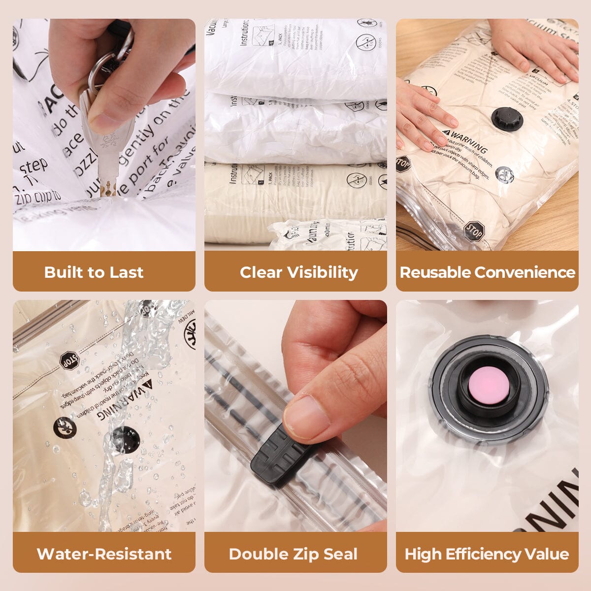 Flextail Vacuum Bag 4 Pcs 