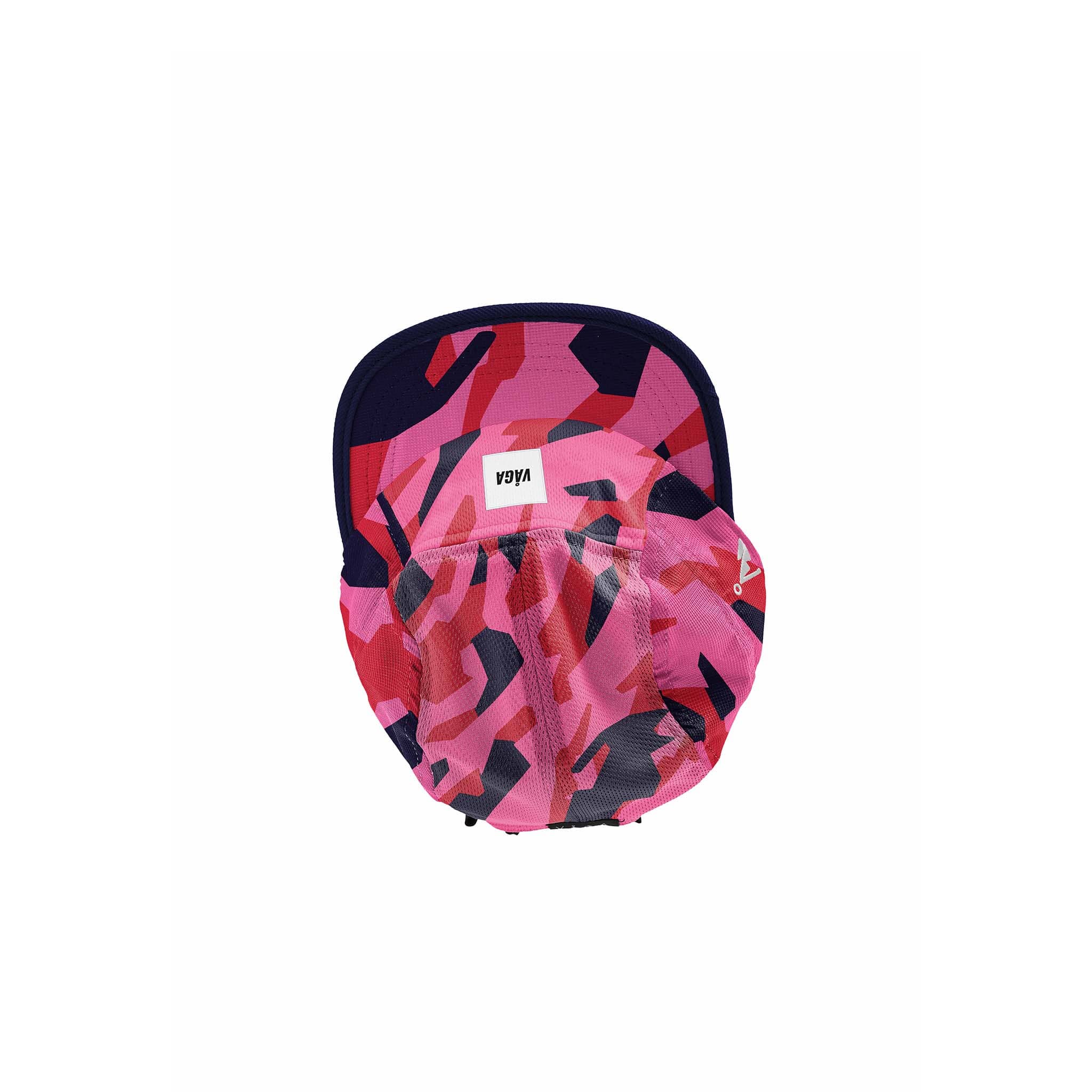 VAGA Limited Edition Patterned Club Cap – Black/Khaki Green/Pink