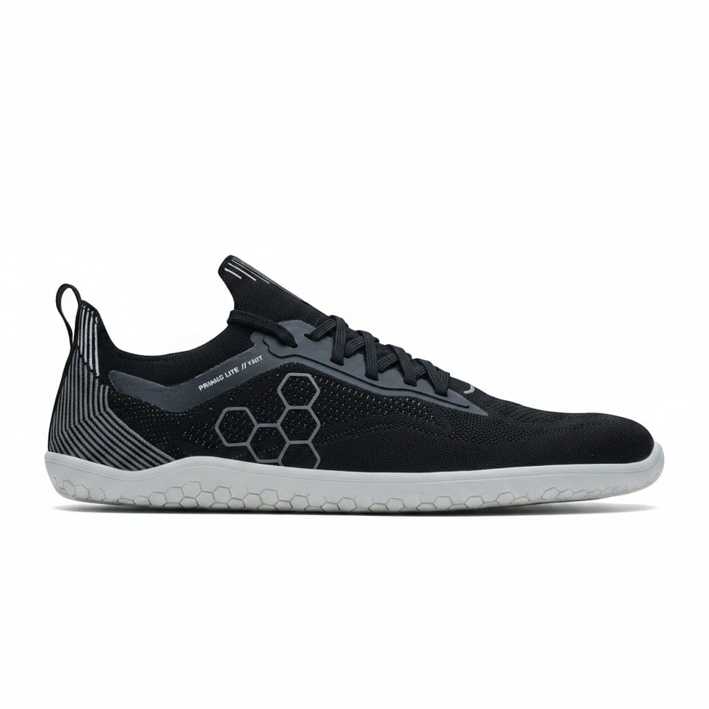 Vivobarefoot Primus Lite Knit Womens Barefoot Shoes Obsidian US 7 EU 38 