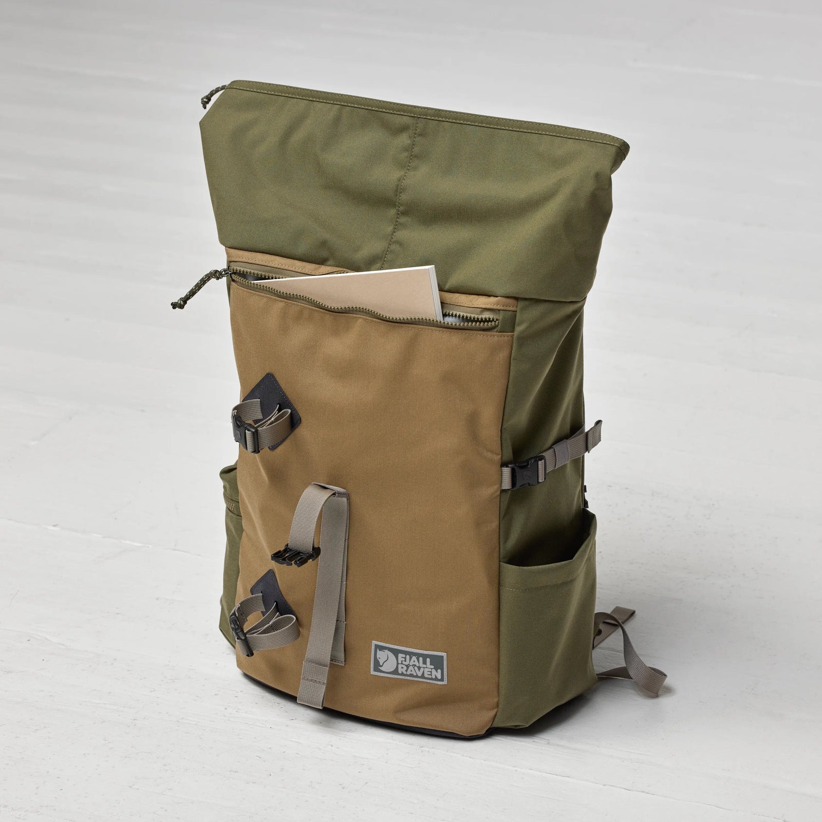 Fjallraven Vardag Foldsack 25 Green/Clay 