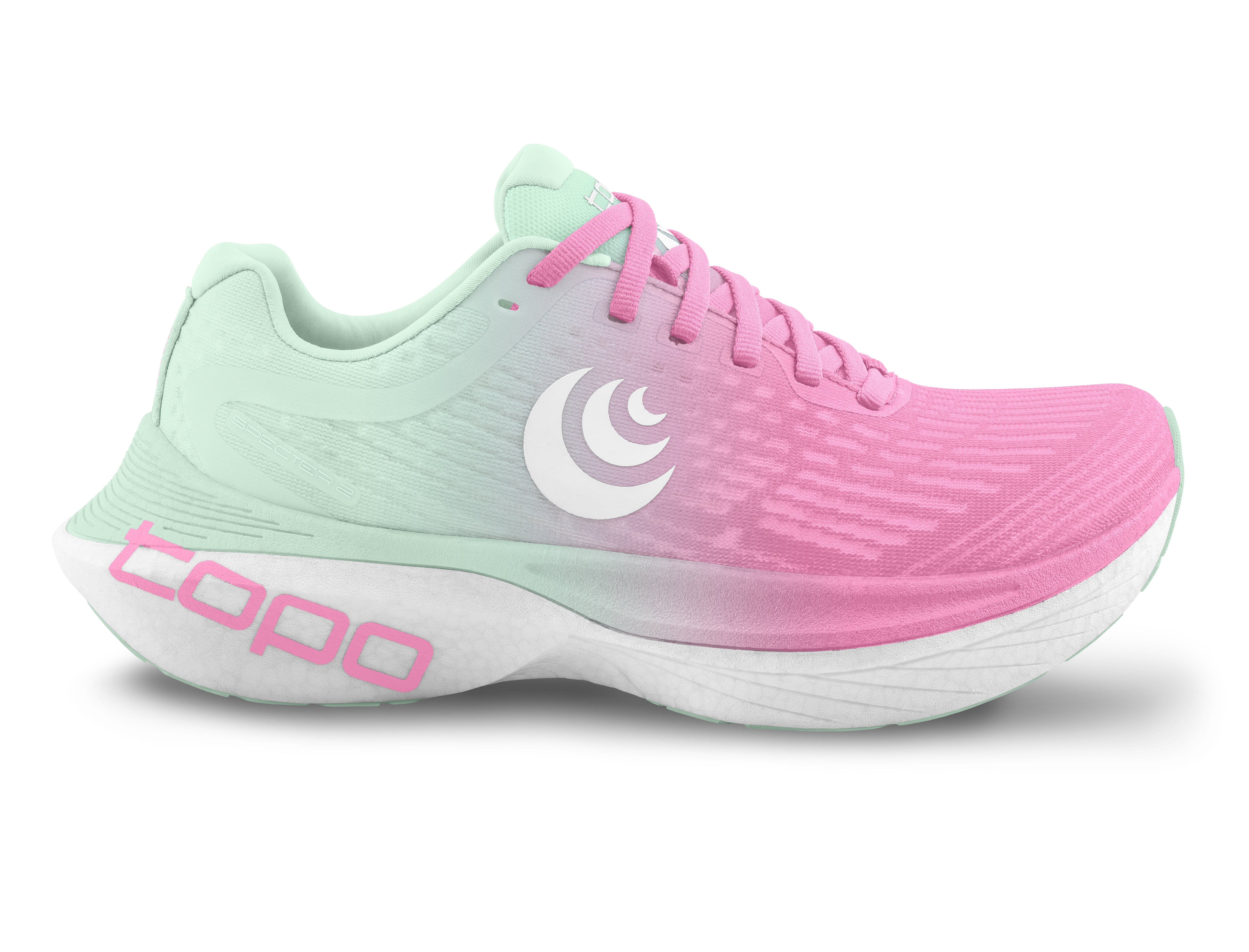 Topo Women's Specter 2 Road Running Shoes Pink/Blue US 6.5 