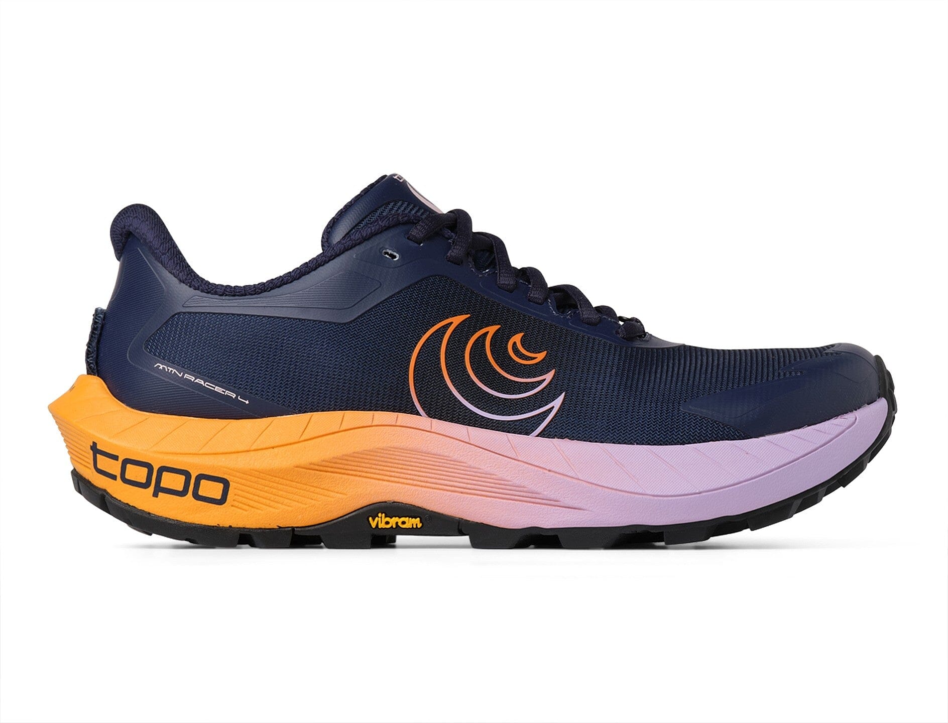Topo Women's MTN Racer 4 Trail Running Shoes Purple/Orange US 6 