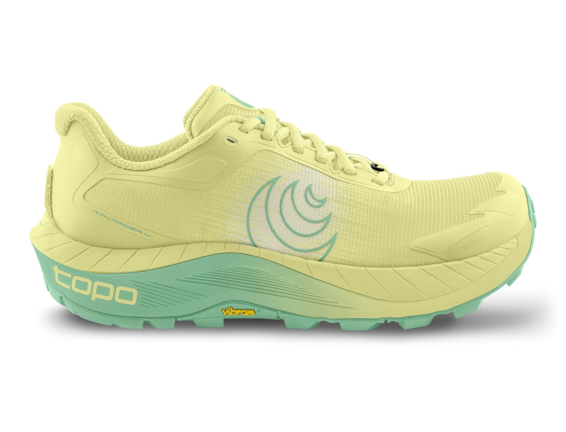 Topo Women's MTN Racer 4 Trail Running Shoes Yellow/Green US 6 