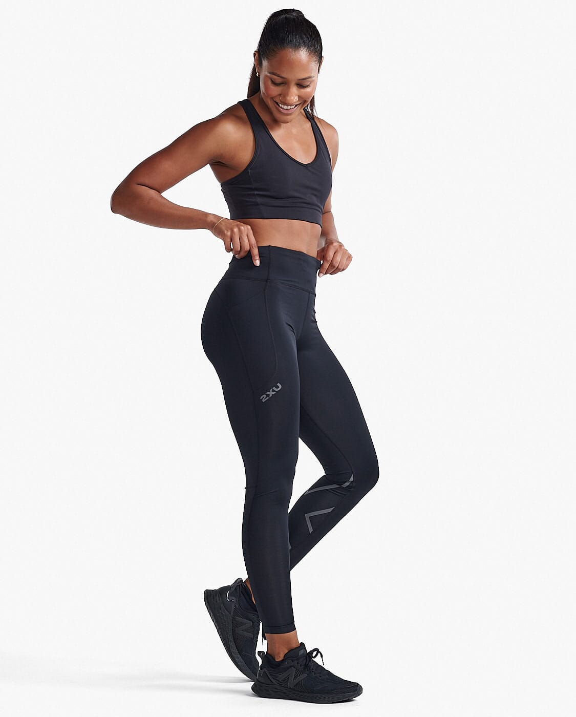 2XU Women's Aero Hi-Rise Comp Tights WA7246B 